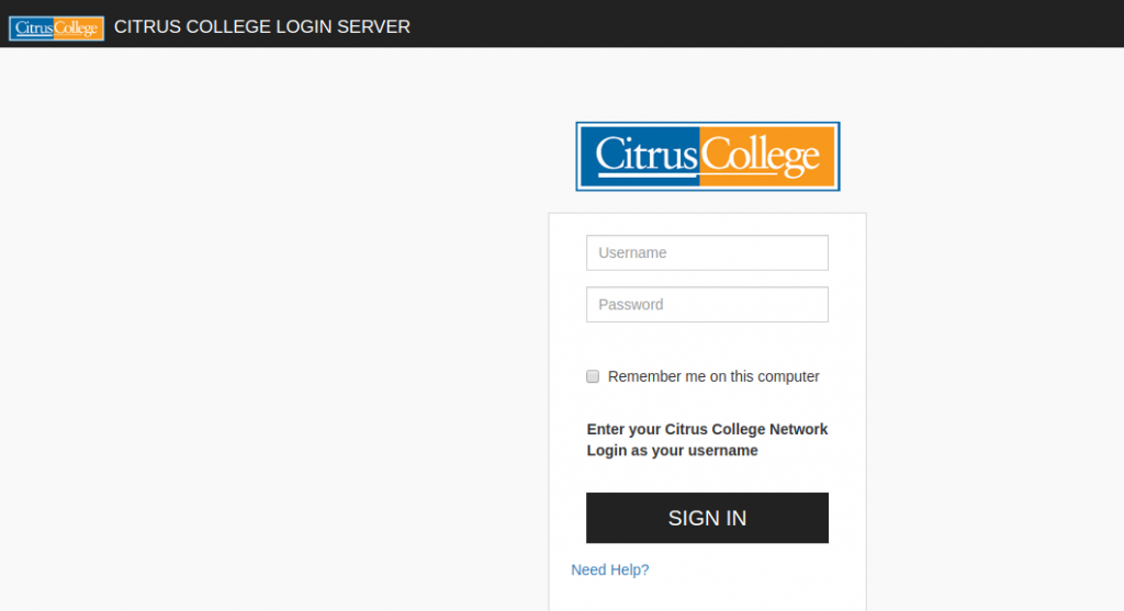 Citrus College Logo