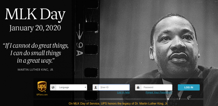 UPS Enterprise Portal Log In