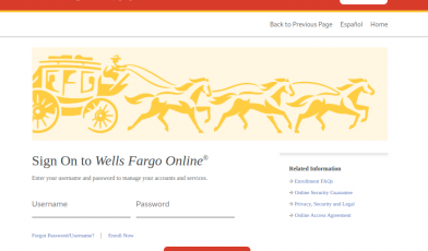 Wells Fargo Credit Card Activate Logo