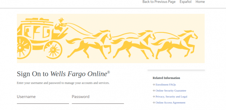 Wells Fargo Credit Card Activate Logo