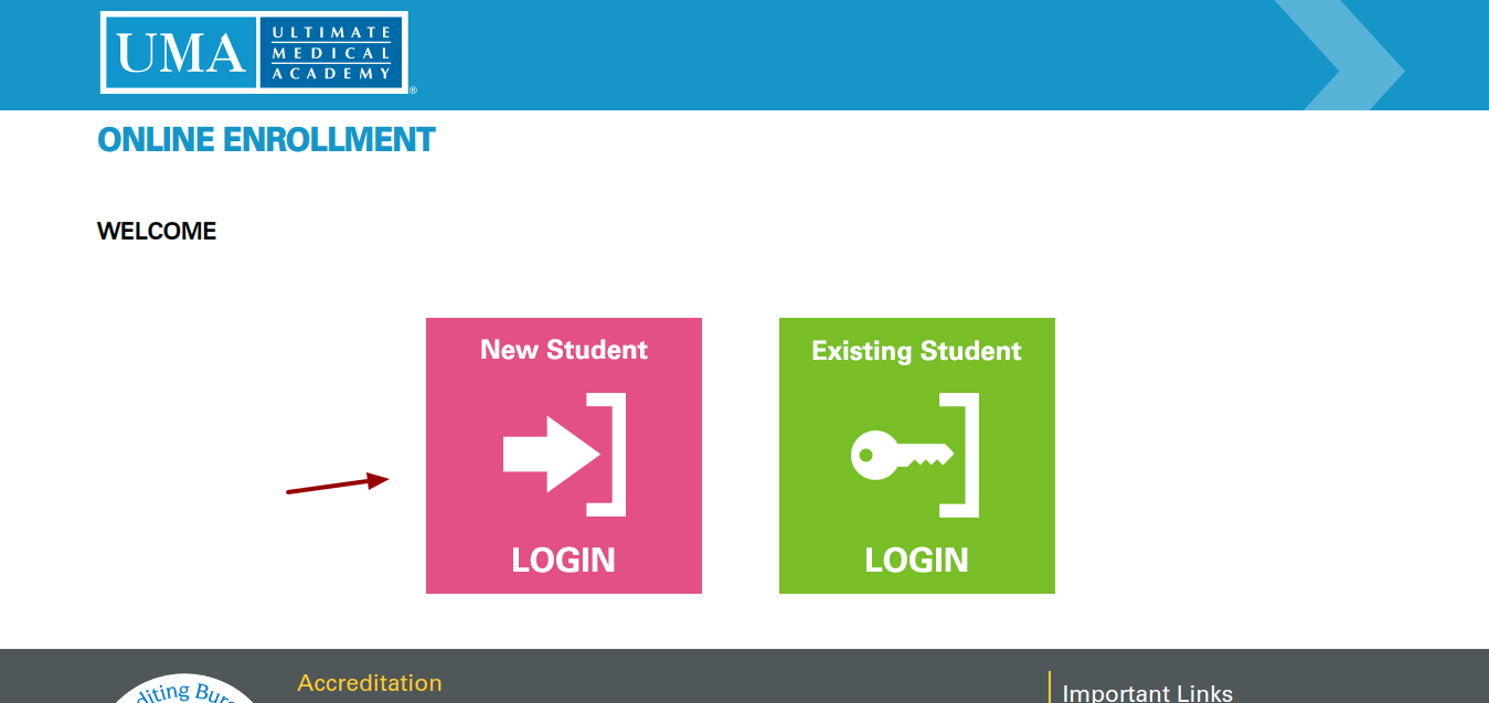 Online Enrollment StartUMA