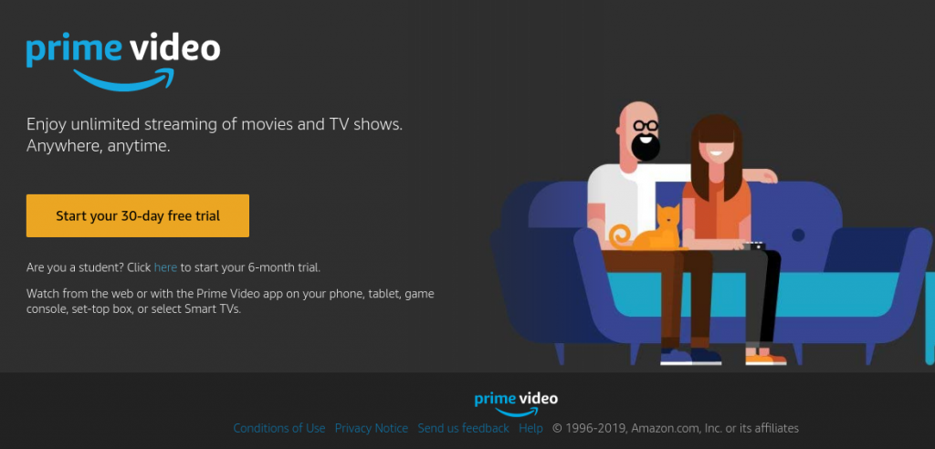 Start 30 Day Free Prime Video Trial
