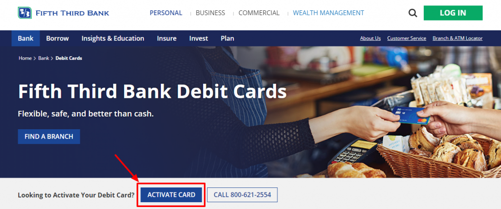 Activate Fifth Third Debit Cards