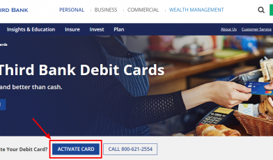 Activate Fifth Third Debit Cards