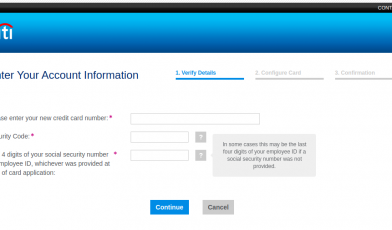Citibank Card Activation