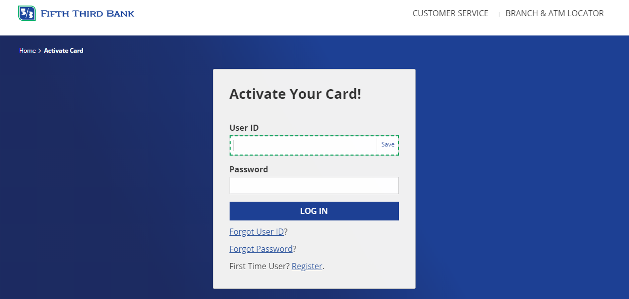 How to Activate Fifth Third Debit Card