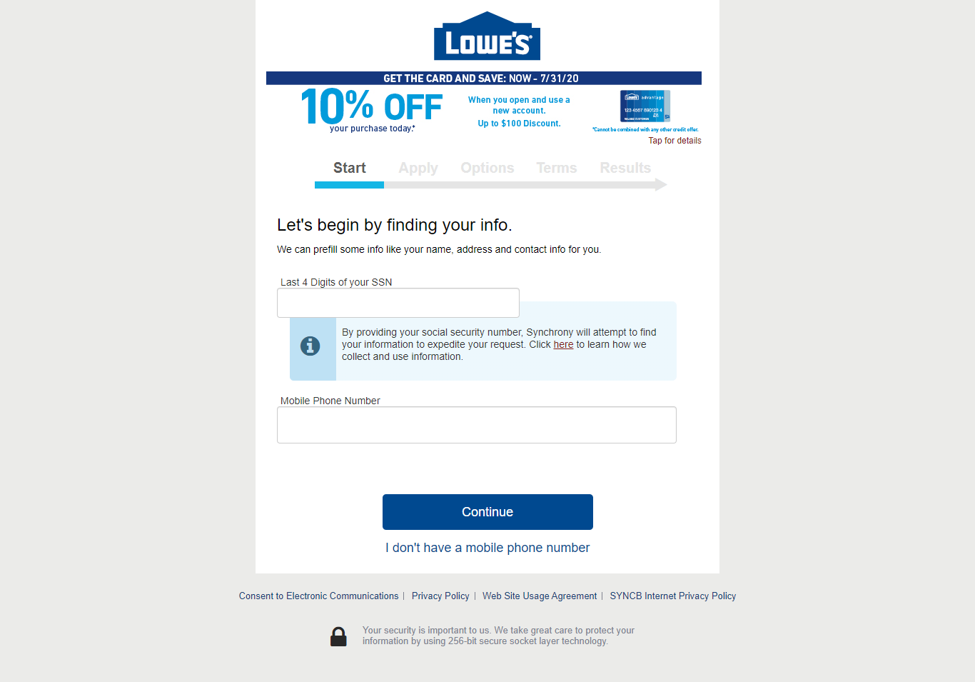How to Activate Lowe’s Credit Card