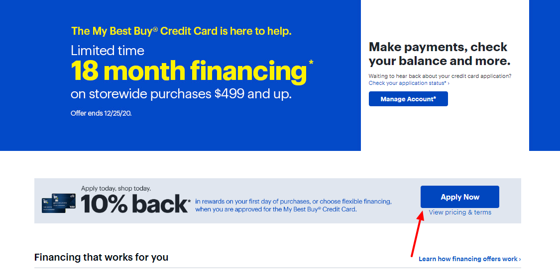 Best Buy Credit Card Apply
