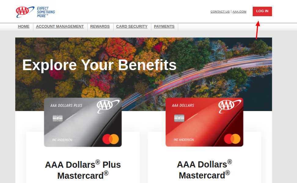 AAA Dollars Mastercard Login