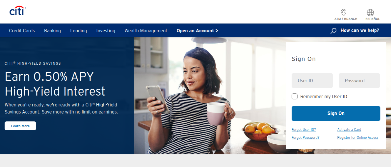 Citi Bank Login