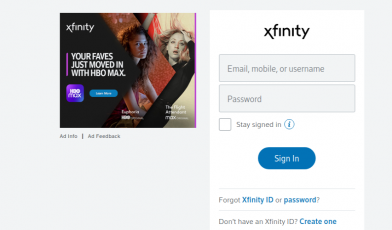 Xfinity Login