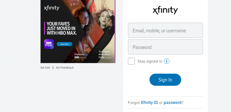 Xfinity Login