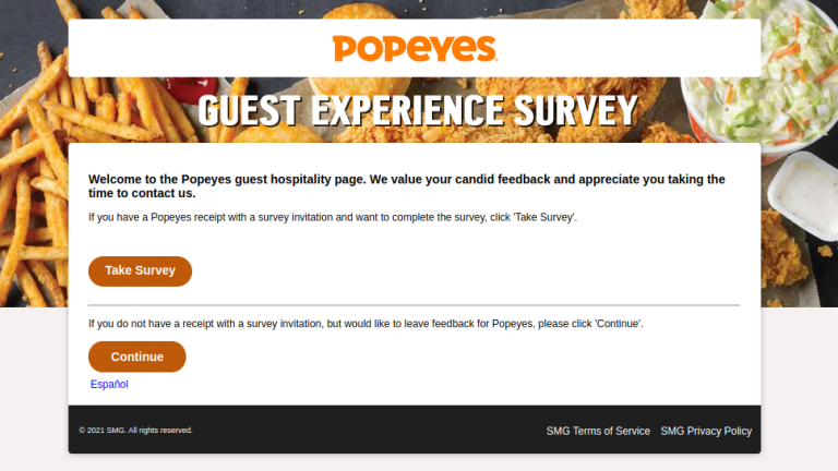 www-tellpopeyes-take-popeyes-usa-guest-survey-to-win-coupon-code