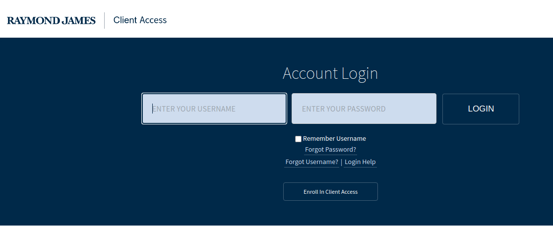 Raymond James Login