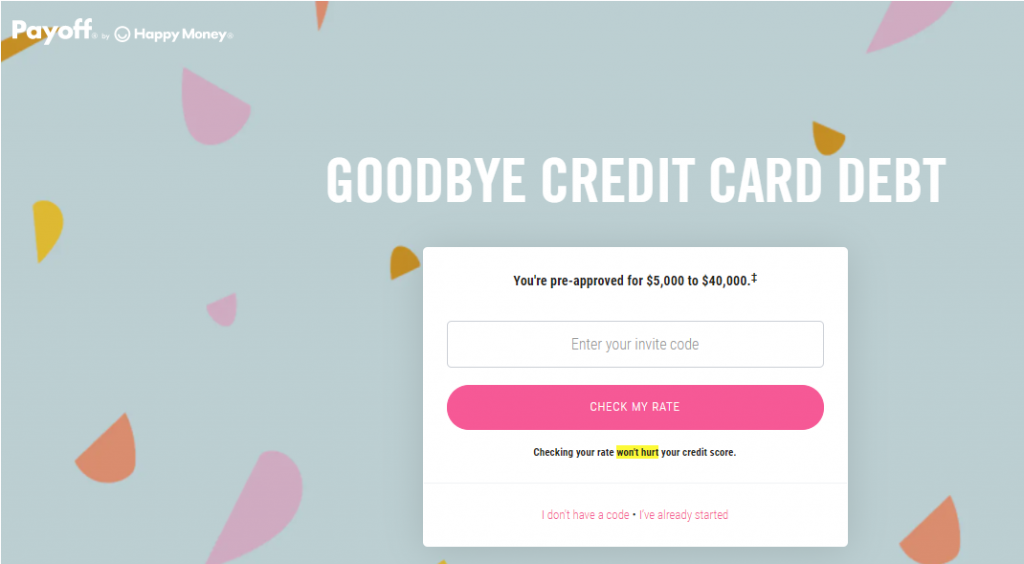 payoff credit card debt