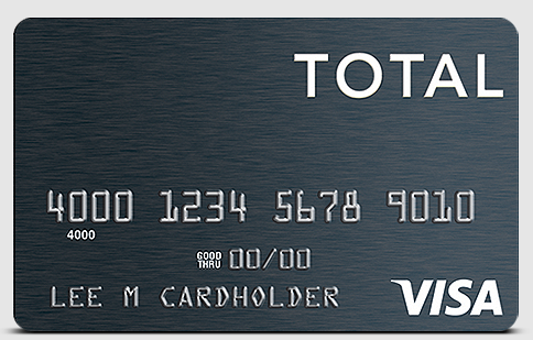 total card visa card logo