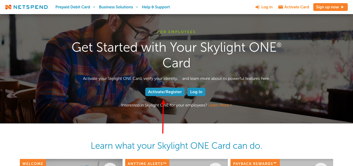 skylight one card activation