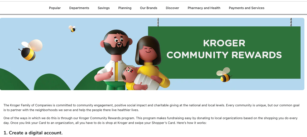 Www krogercommunityrewards Login Process For Kroger Community 