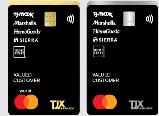 tjx rewards credit card